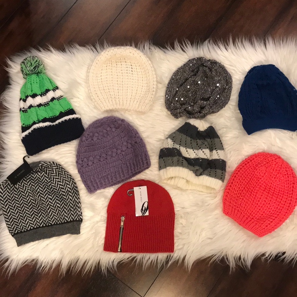 9 different Beanie/Hats for Sale!